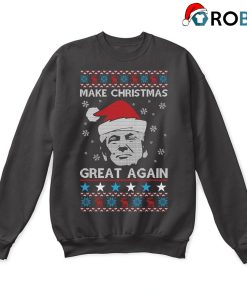 Donald Trump Make Christmas Great Again Ugly Christmas Sweatshirt