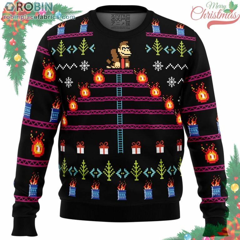 Donkey Kong Ugly Christmas Sweater