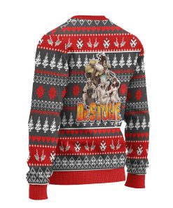 Dr Stone Anime Ugly Christmas Sweatshirt Custom Xmas Gift