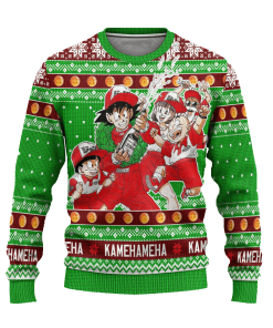 dragon ball anime ugly christmas sweater characters xmas gift 1 UemIX