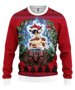 Dragon Ball Son Goku Ultra Instinct Noel Mc Ugly Christmas Sweater