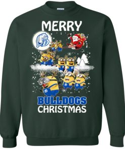 drake bulldogs minion ugly christmas sweater 3 aTwds