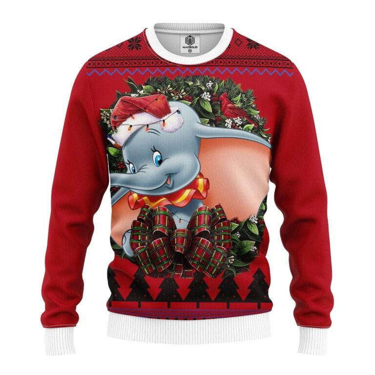 Dumbo Noel Mc Ugly Christmas Sweatshirt