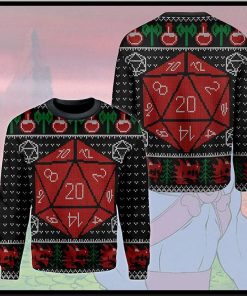 Dungeons And Dragons Christmas Ugly Sweatshirt, Sweater