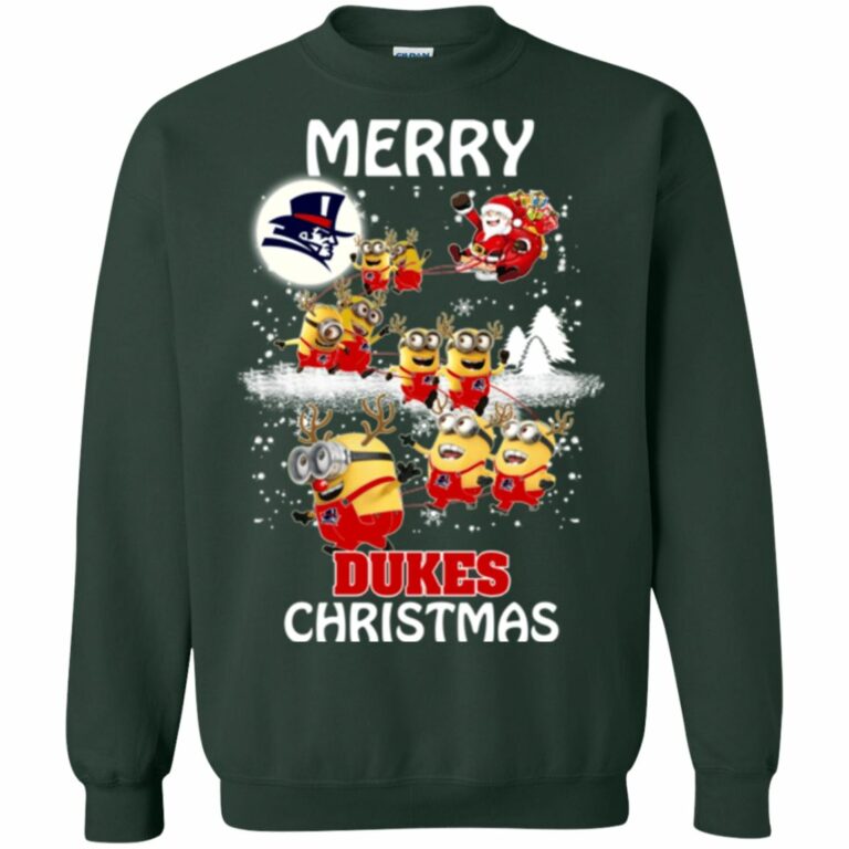Duquesne Dukes Minion Ugly Christmas Sweater