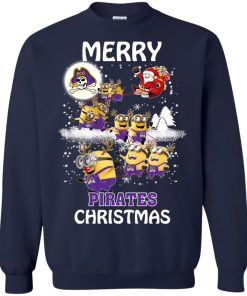 east carolina pirates minion ugly christmas sweatshirt 1 m0Z9s
