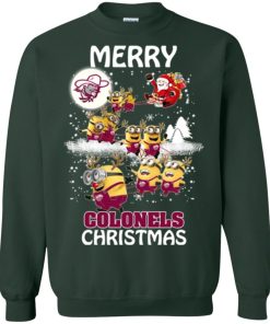 eastern kentucky colonels minion ugly christmas sweater 4 bFgyp