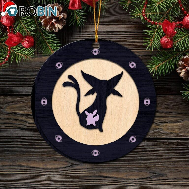 Eevee Espeon Evolution Pokemon Ghost Ornament – Christmas Decorations