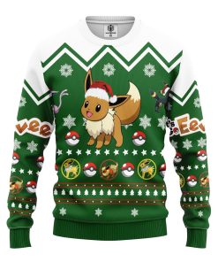 eevee pokemon ugly christmas sweater 1 PaW0m