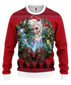 Elsa Frozen 2 New Noel Mc Ugly Christmas Sweatshirt
