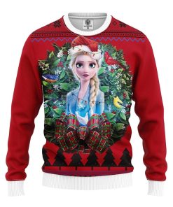 Elsa Queen Frozen 2 Noel Mc Ugly Christmas Sweater