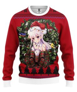 Emilia Purple Haired Re Zero Noel Mc Ugly Christmas Sweater