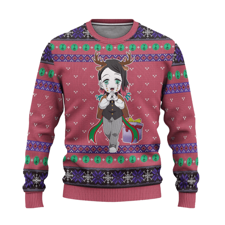 Enmu Demon Slayer Anime Ugly Christmas Sweater Xmas Gift