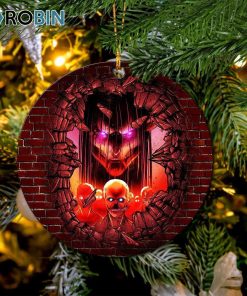 Eren Founding Titan Attack On Titan Break Wall Christmas Ornament Eren Founding Titan Attack On Titan Break Wall Christmas Ornament