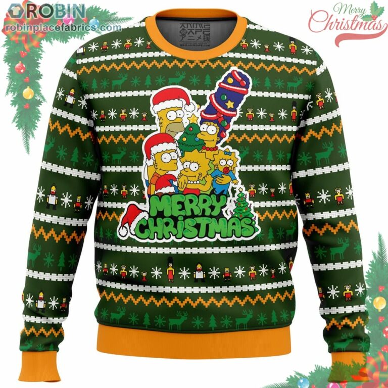 Family Tradition The Simpsons Ugly Christmas Sweater