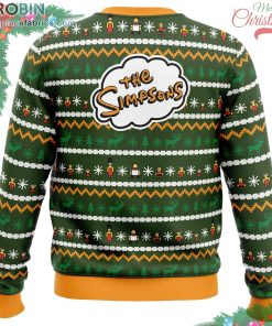 Family Tradition The Simpsons Ugly Christmas Sweater Family Tradition The Simpsons Ugly Christmas Sweater
