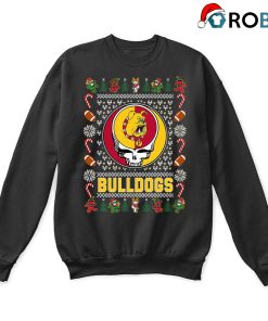 Ferris State Bulldogs X Grateful Dead Ugly Christmas Sweatshirt