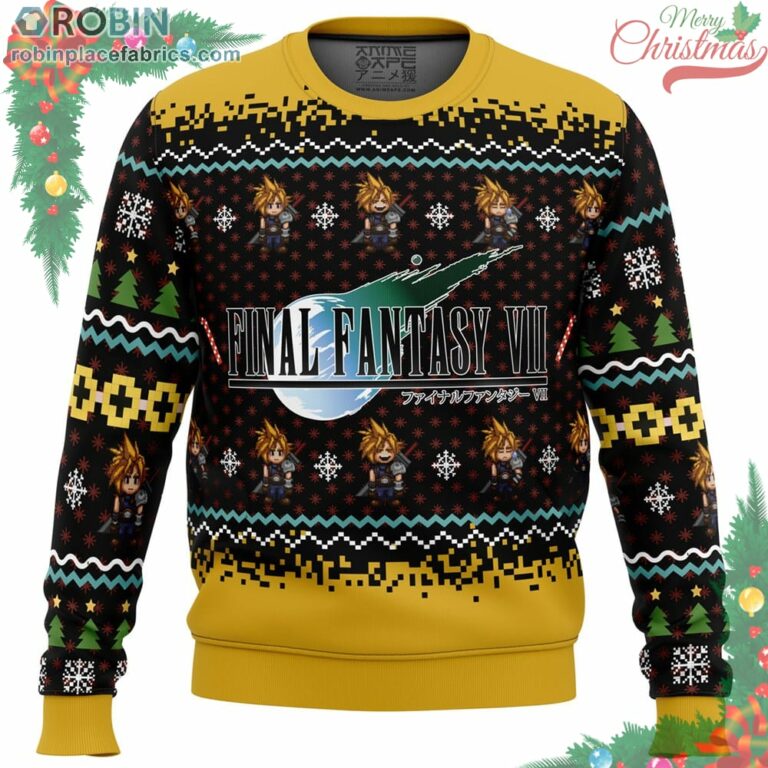 Final Fantasy Vii Ugly Christmas Sweater