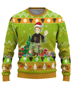 finral roulacase anime ugly christmas sweater black clover xmas gift 1 ZHrCQ