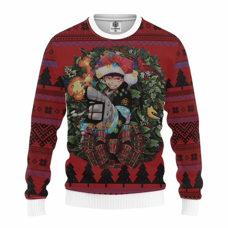 Fire Force Mc Ugly Christmas Sweater