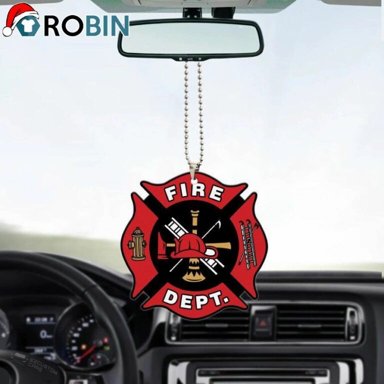 Firefighter Symbol Ornament – Christmas Decorations