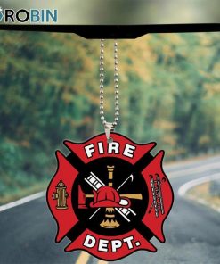 firefighter symbol ornament christmas decorations 3 c9id08