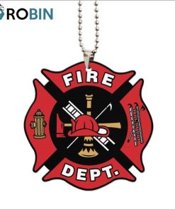 firefighter symbol ornament christmas decorations 4 fbdrd6