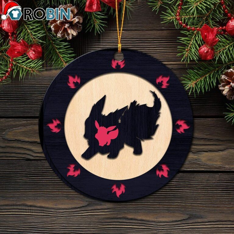 Flareon Eevee Evolution Pokemon Ornament – Christmas Decorations