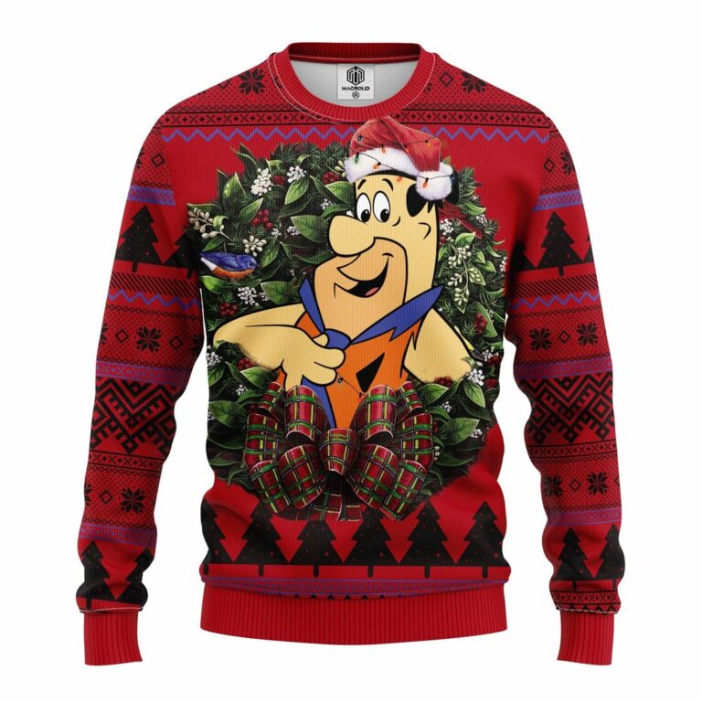 Flintstone Noel Mc Ugly Christmas Sweatshirt