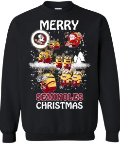 florida state seminoles minion ugly christmas sweatshirt 1 BWyCY