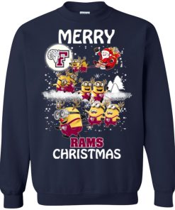 fordham rams minion ugly christmas sweatshirt 3 OLHQ7