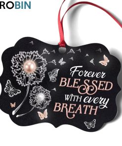 Forever Blessed With Every Breath – Elegant Dandelion Ornament Forever Blessed With Every Breath – Elegant Dandelion Ornament