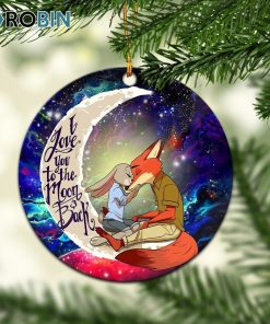 fox couple love you to the moon galaxy christmas ornament 1 ogg770