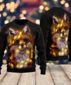 Fox Merry Christmas Christmas Ugly Sweatshirt, Sweater