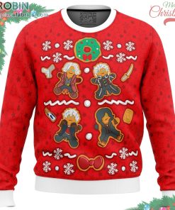 fresh baked devil hunters devil may cry ugly christmas sweater 163 vOD2w