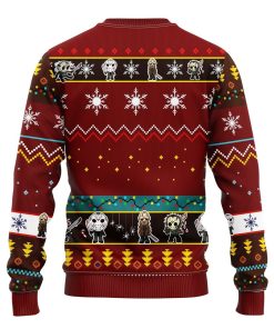 Friday The 13th Jason Voorhees Horror Movies Funny Ugly Christmas Sweater Friday The 13th Jason Voorhees Horror Movies Funny Ugly Christmas Sweater
