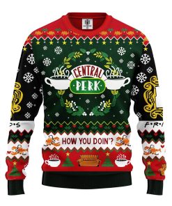 friends tv show ugly christmas sweatshirt 1 iVy0k