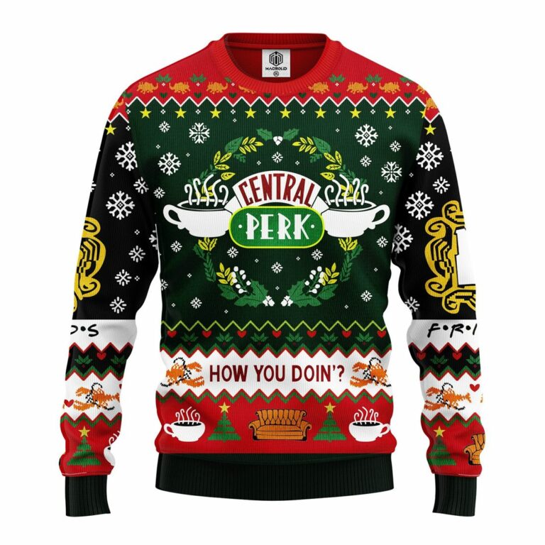 Friends Tv Show Ugly Christmas Sweatshirt