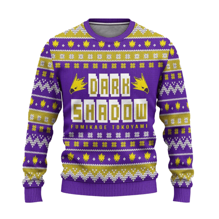 Fumikage Anime Ugly Christmas Sweatshirt My Hero Academia Xmas Gift