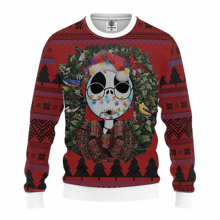 Funny Jack Nightmare Before Christmas Mc Ugly Christmas Sweatshirt