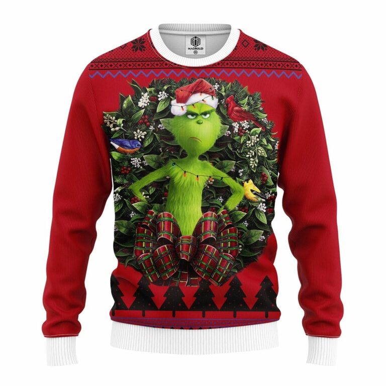 Funny The Grinch Noel Mc Ugly Christmas Sweatshirt