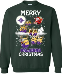 furman paladins minion ugly christmas sweater 1 yCJiI