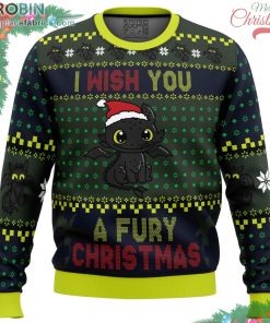 fury christmas toothless ugly christmas sweater 162 csxWe