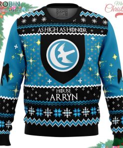 game of thrones house arryn ugly christmas sweater 161 4lxxE