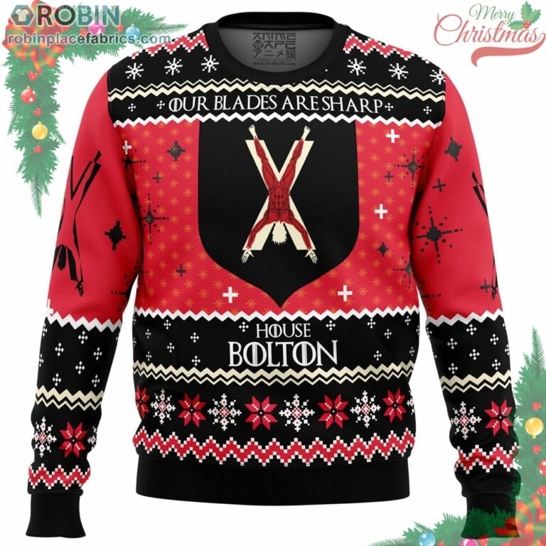 Game Of Thrones House Bolton Ugly Christmas Sweater