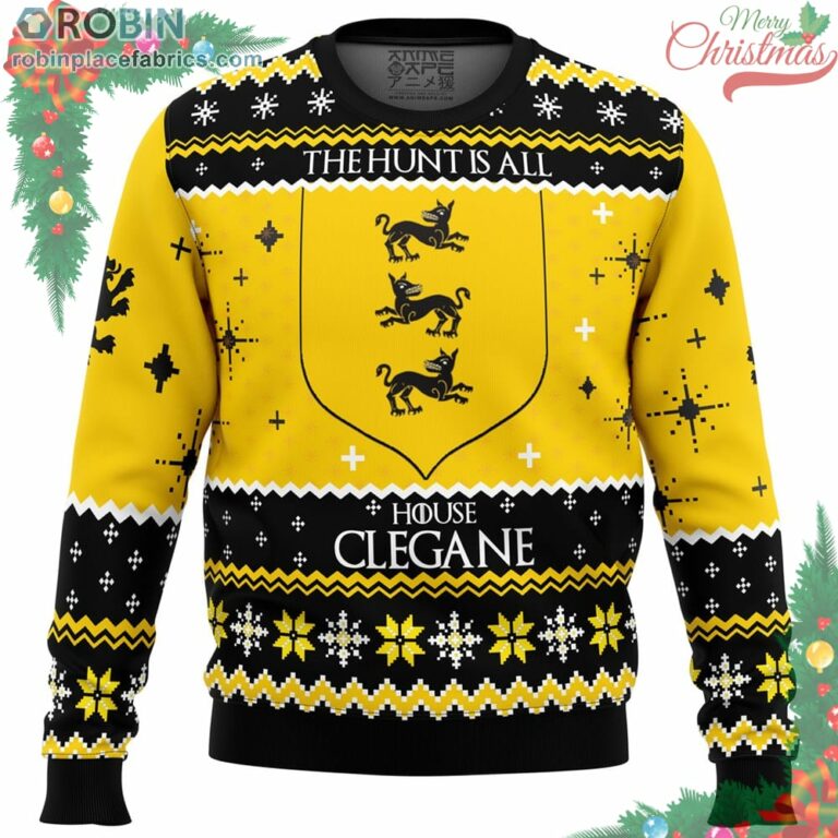 Game Of Thrones House Clegane Ugly Christmas Sweater