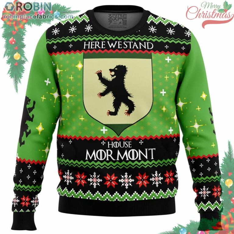 Game Of Thrones House Mormont Ugly Christmas Sweater