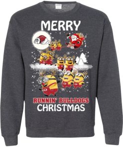 Gardner-Webb Runnin Bulldogs Minion Ugly Christmas Sweatshirt