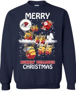 gardner webb runnin bulldogs minion ugly christmas sweatshirt 3 zvwYg