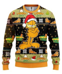 garfield 3d ugly christmas sweatshirt 1 wrFjY